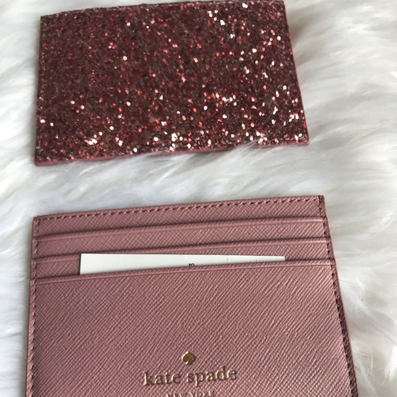 Kate Spade glitter ID holder last one ❗️ - Picture 5 of 7
